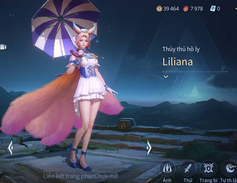 Liliana thủy thủ hồ ly