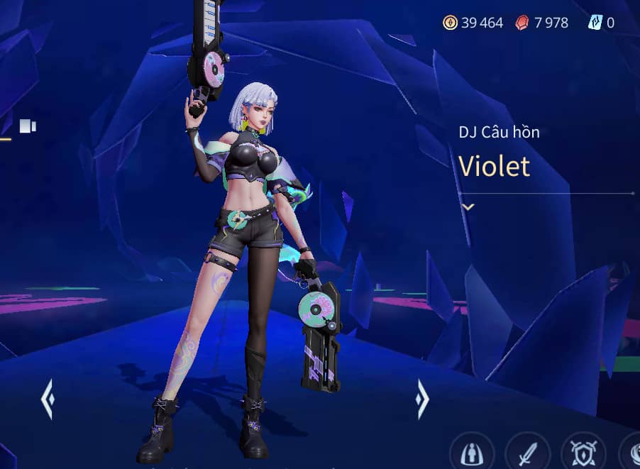Skiin Violet DJ Câu Hồn